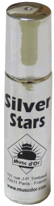 Parfum concentre Musc d'Or Edition de Luxe "Silver Stars" (8 ml) - Pour hommes