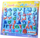 Tableau magnetique effacable avec chiffres et alphabet arabe Avec craie et brosse
