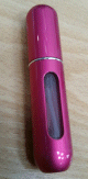 Mini-atomiseur de parfum pour Voyage - Bouteille vaporisateur vide en aluminium - Rose