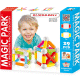 Magic Park : Jeu magnetique d'assemblage et de construction pour enfants (29 pieces avec double miroir)